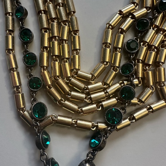 Sequin multi strand necklace - Picture 3 of 5